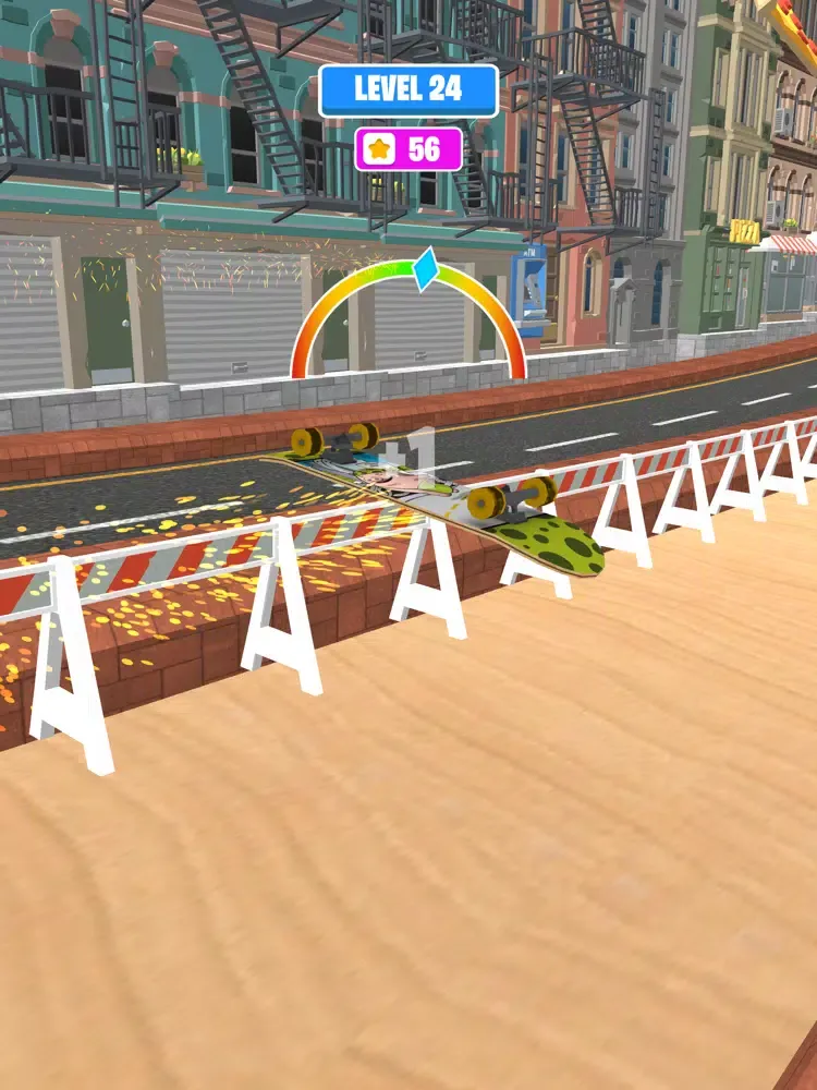 Hyper Skater 3D iPad  স্ক্রিনশট