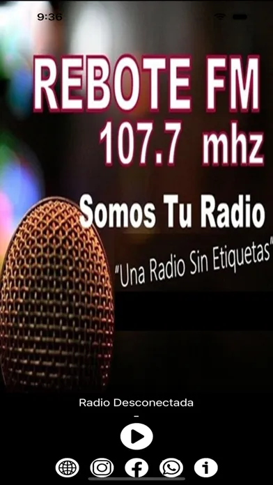 Скриншоты Rebote FM
