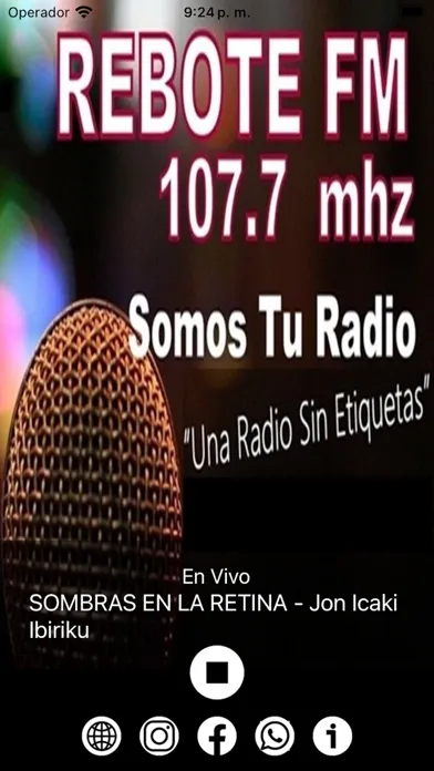 Скриншоты Rebote FM