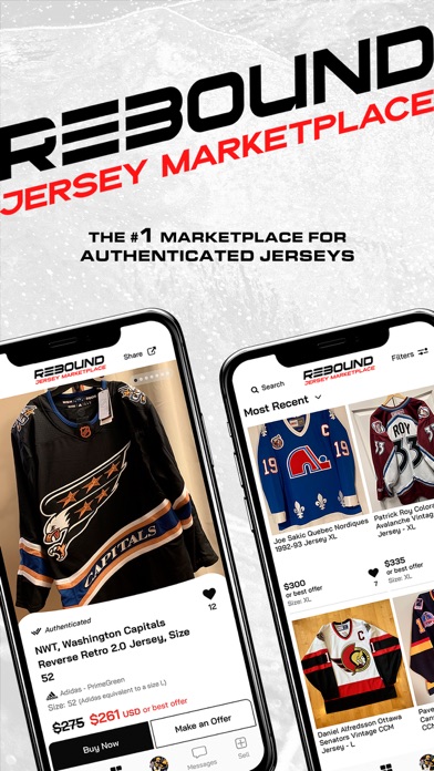 Capturas de pantalla de Rebound Jerseys