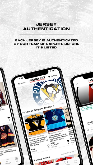 Capturas de pantalla de Rebound Jerseys