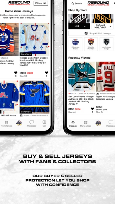 Capturas de pantalla de Rebound Jerseys