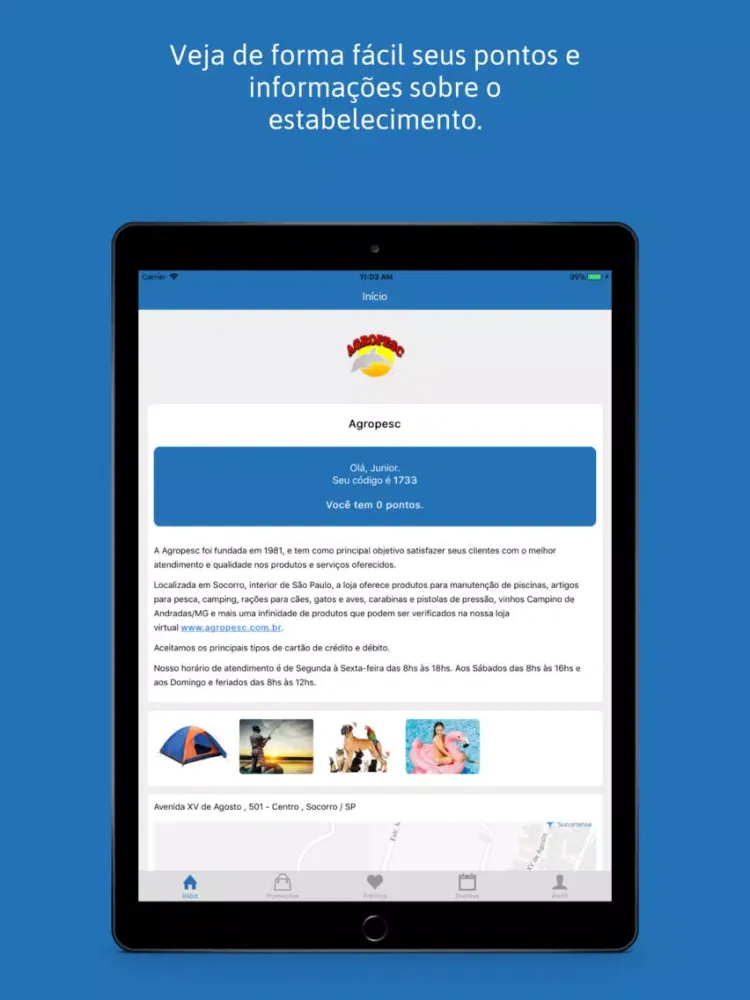 Agropesc - Fidelidade iPad  スクリーンショット