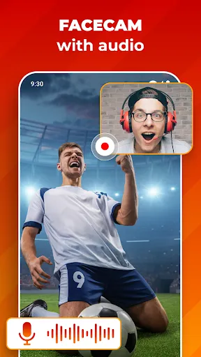 Скриншоты Screen Recorder: Facecam Audio