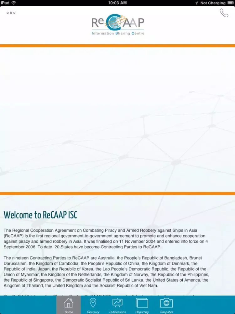 صور ReCAAP FOCAL POINTS iPad 