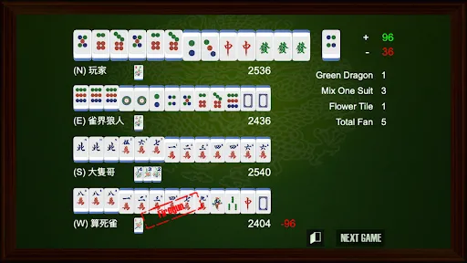 Hong Kong Mahjong Club Screenshots