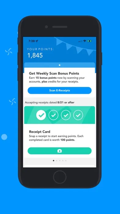 Captures d'écran de Receipt Pal: Rewards & Scanner