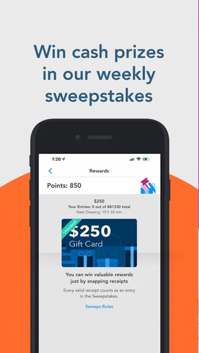 Captures d'écran de Receipt Pal: Rewards & Scanner