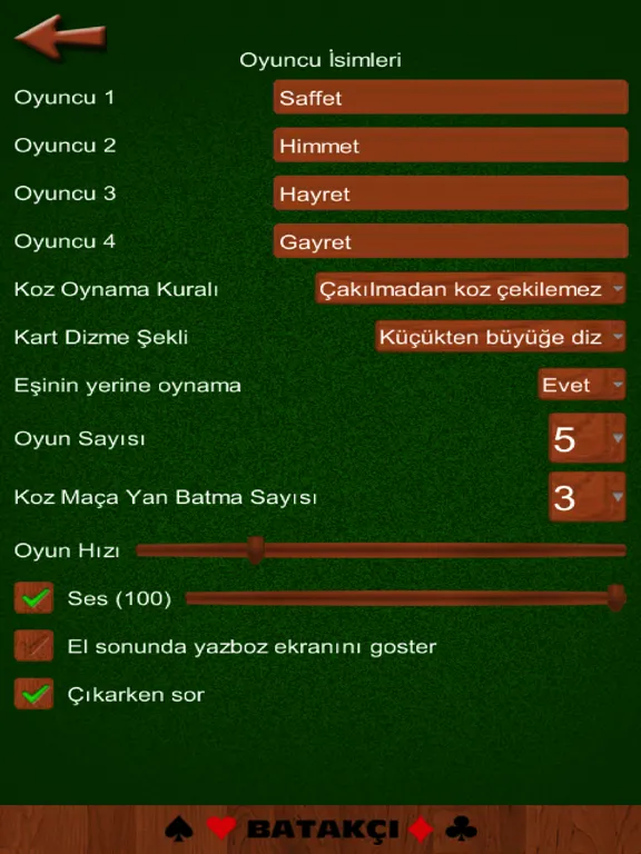 Capturas de tela do Batak Batakçı iPad 
