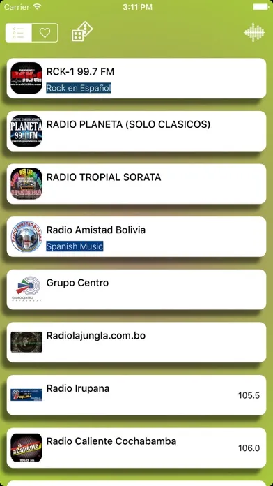 Radios de Bolivia en Vivo Gratis - FM AM سکرین شاٹس