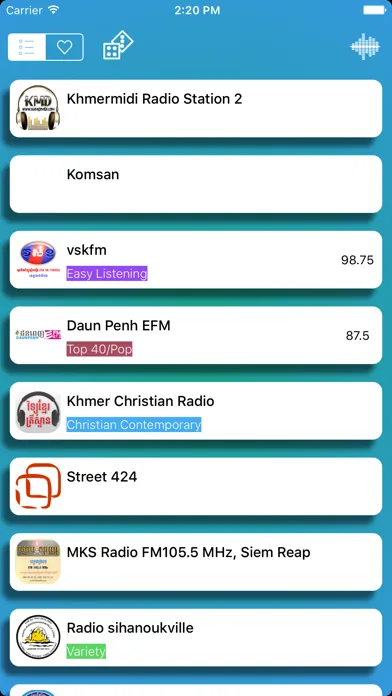 Khmer Radio - Khmer Music - Cambodia Radio Screenshots