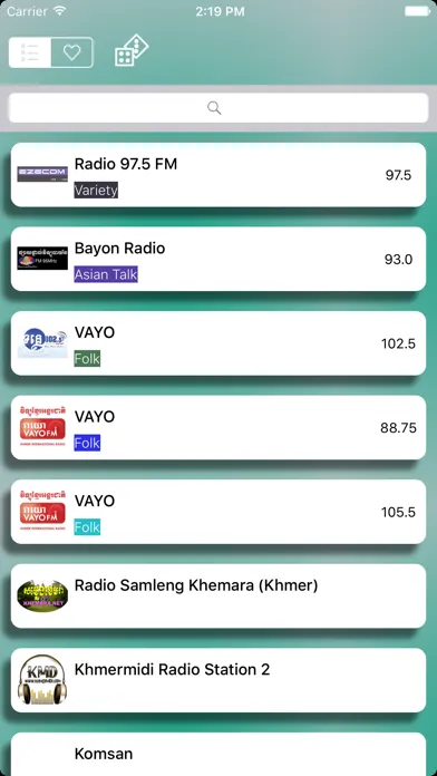 Khmer Radio - Khmer Music - Cambodia Radio Screenshots