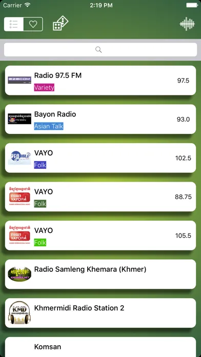 Khmer Radio - Khmer Music - Cambodia Radio Screenshots