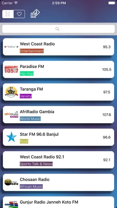 Gambia Radio FM - AM स्क्रीनशॉट