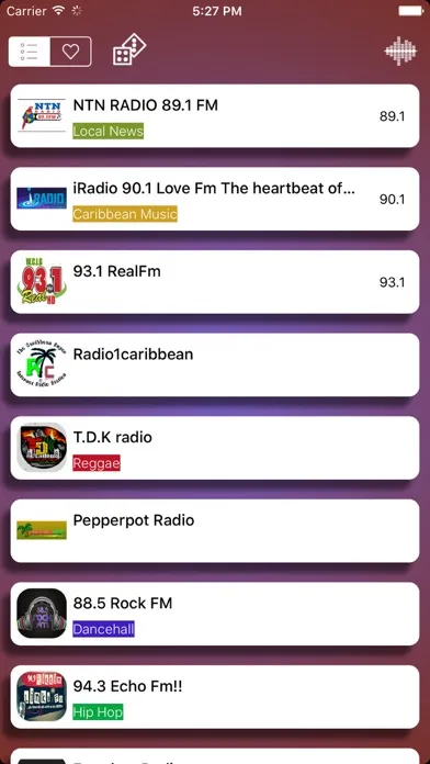 Capturas de pantalla de Guyana Radio - BOOM FM