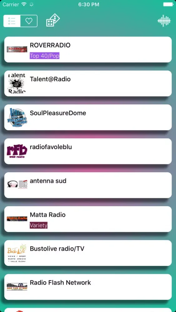 Radio - Le Migliori Radio FM Italiane স্ক্রিনশট