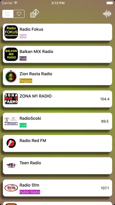 Macedonia Radio Live Player ( Македонија  / Macedonian / македонски јазик радио) स्क्रीनशॉट