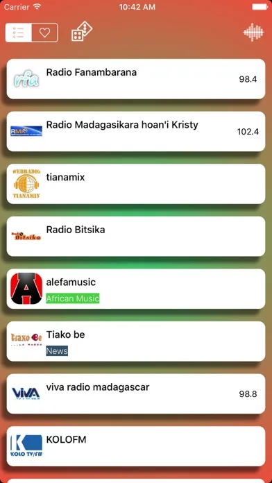 Madagascar Radio News / FM - AM应用截图