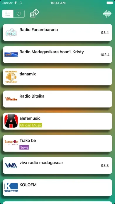 Madagascar Radio News / FM - AM应用截图