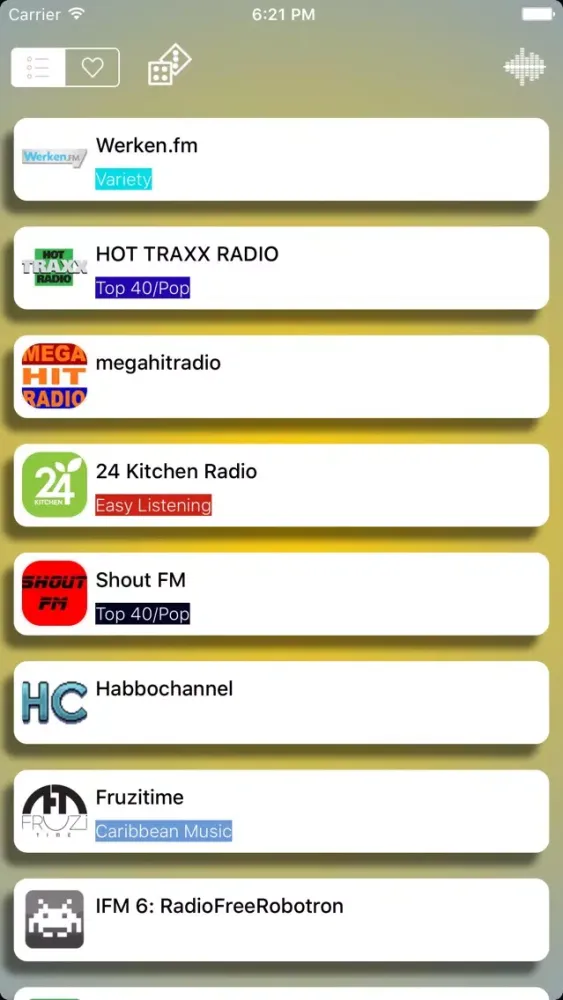 Radio - De app geeft toegang tot alle radio GRATIS! - Radio Nederland - Gratis muziek 스크린샷