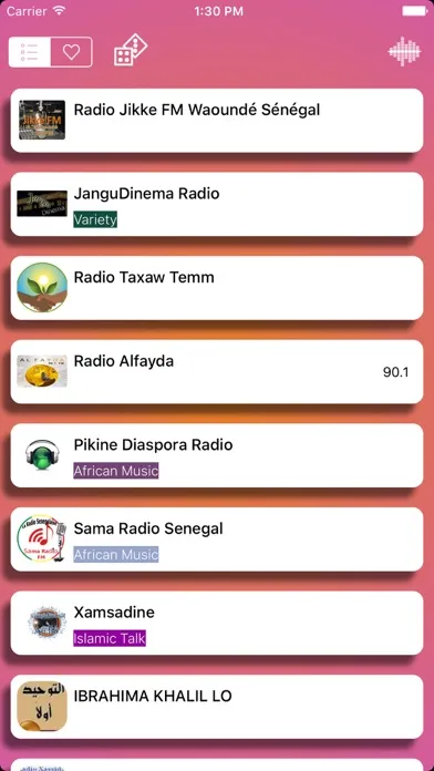 Radio.FM - Senegal Radio LIve Stream Ekran Görüntüleri