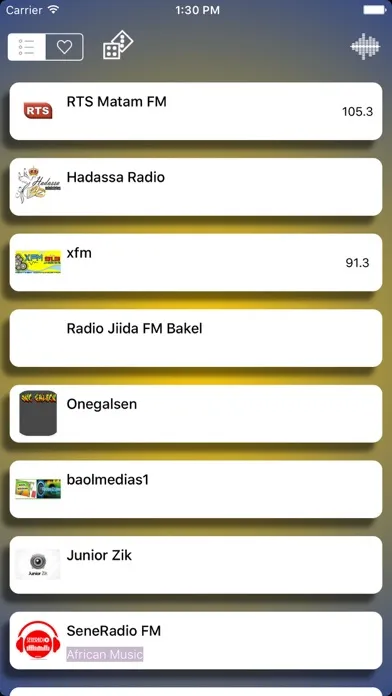 Radio.FM - Senegal Radio LIve Stream Ekran Görüntüleri