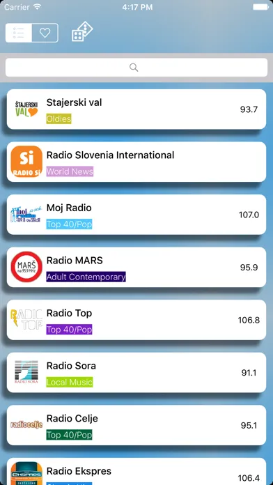Slovenia Radio Live Player ( slovenski jezik or slovenščina / Slovenija / Slovene or Slovenian ) স্ক্রিনশট