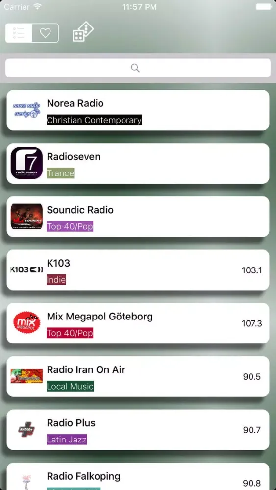Скриншоты Radio - GRATIS! - Sveriges Radio