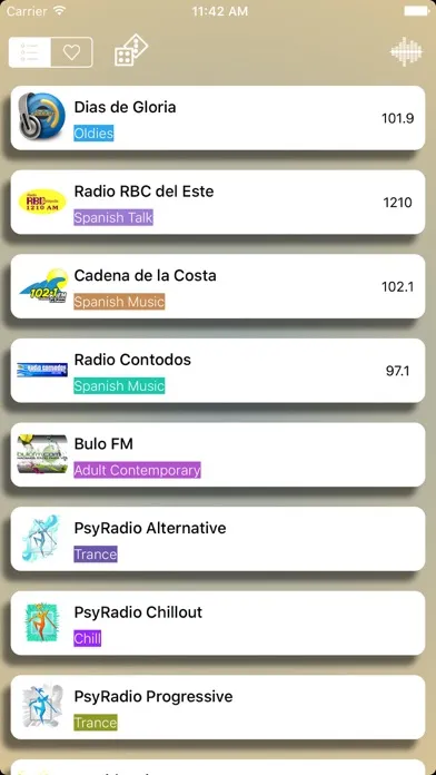 Скриншоты Radio Uruguay - Uruguay Radio Live Player