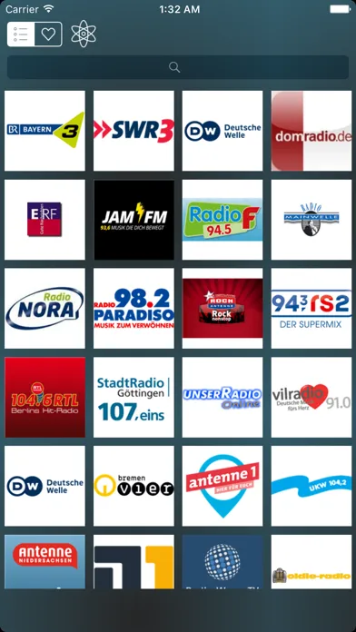 ภาพหน้าจอของ Radio - Deutsche Radios