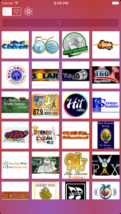 Zrzuty ekranu Radio Guatemala