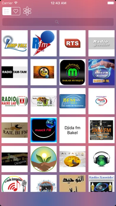 Zrzuty ekranu Senegal Radio LIve Stream - Radio.FM