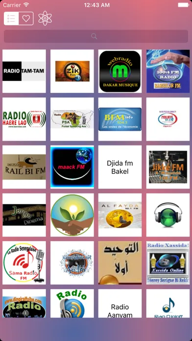 Zrzuty ekranu Senegal Radio LIve Stream - Radio.FM