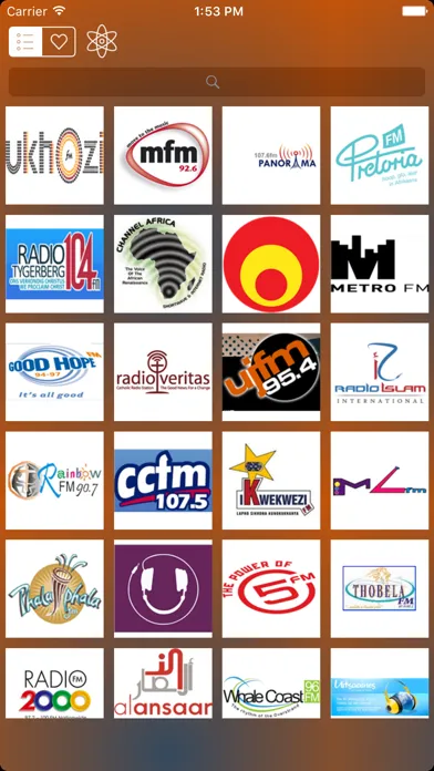 Captures d'écran de Radio South Africa - Music Player