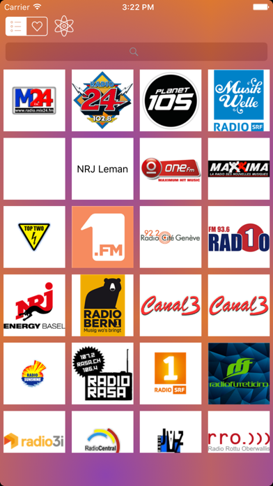 Swissradio - Internet Radios -Music Player স্ক্রিনশট