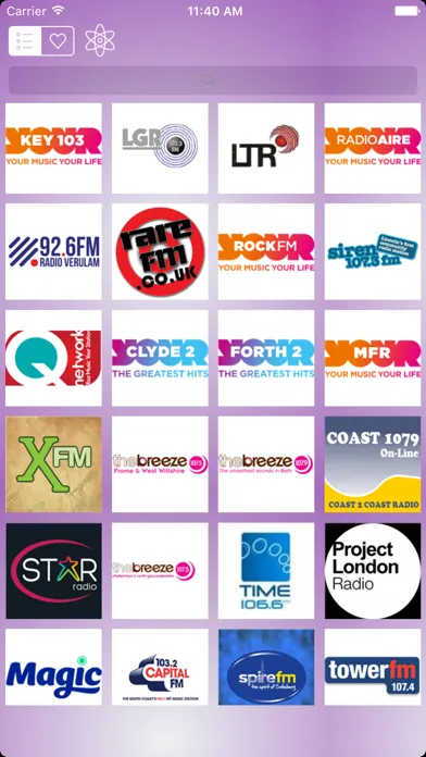 Radio - Listen Music - British Radios FM應用截圖