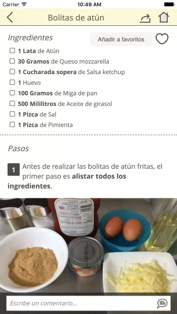 Recetas fáciles Ekran Görüntüleri
