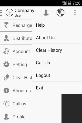 Recharge App سکرین شاٹس