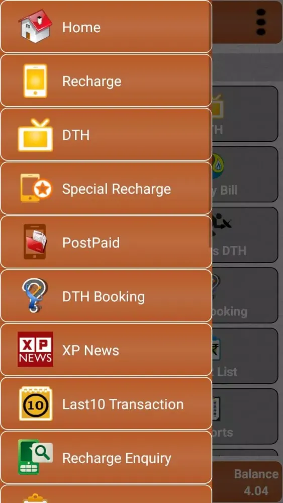 Ảnh chụp màn hình của Recharge XP