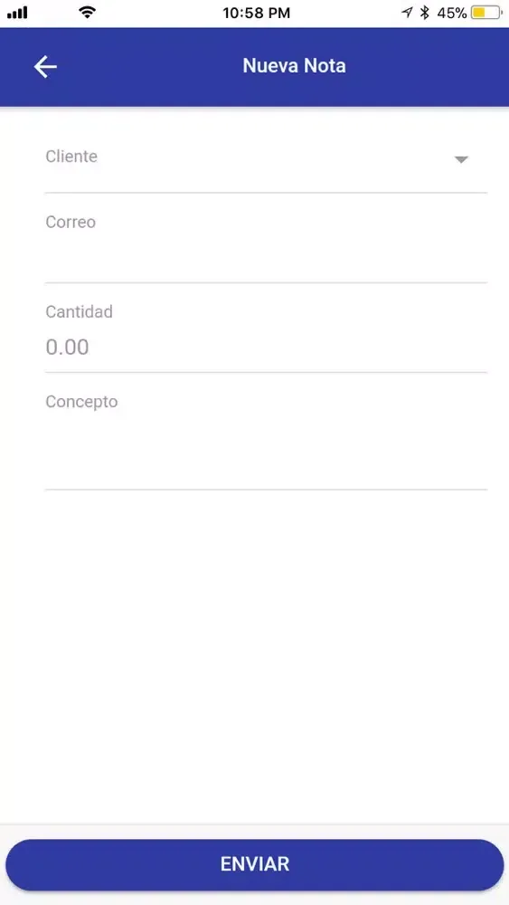 Capturas de tela do Recibos Ya