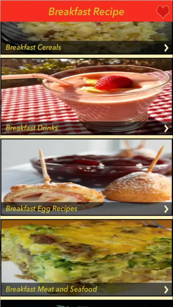 Скриншоты 2000+ Breakfast Recipes