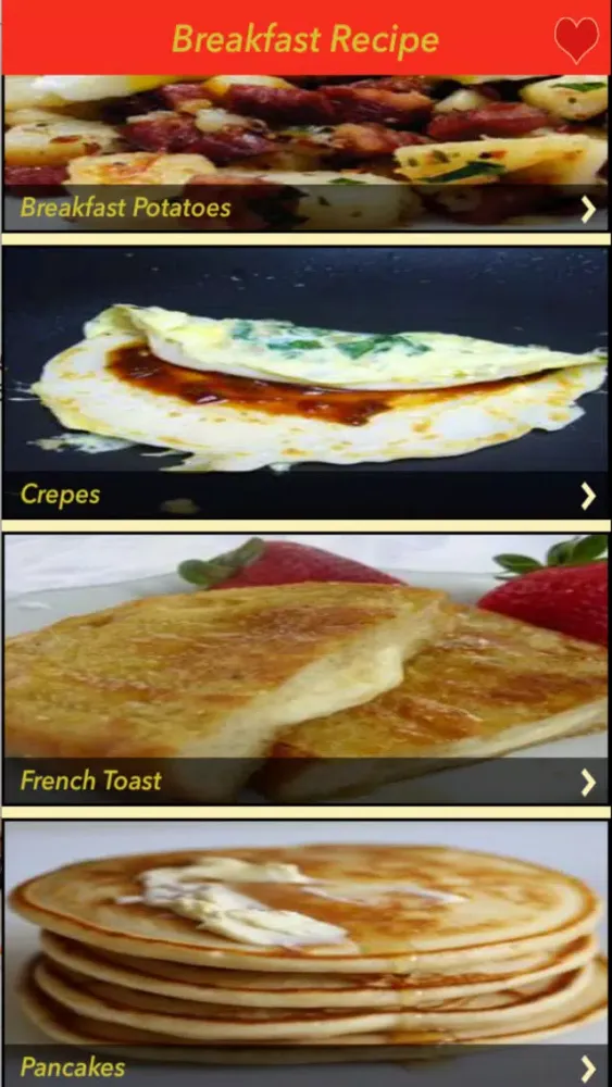Скриншоты 2000+ Breakfast Recipes