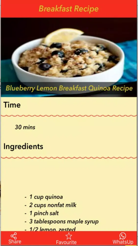 Скриншоты 2000+ Breakfast Recipes