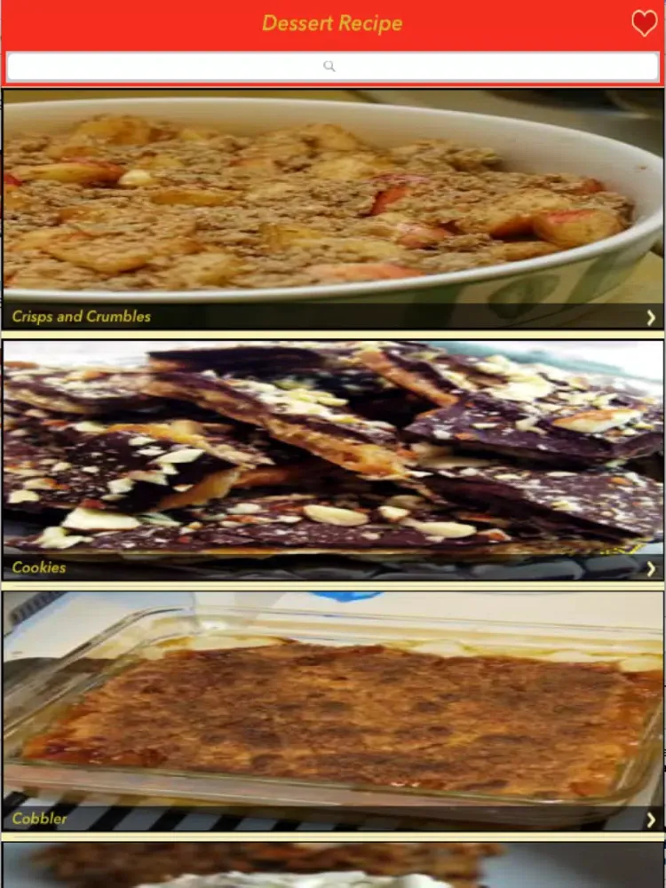 Скриншоты 3000+ Dessert Recipes iPad 