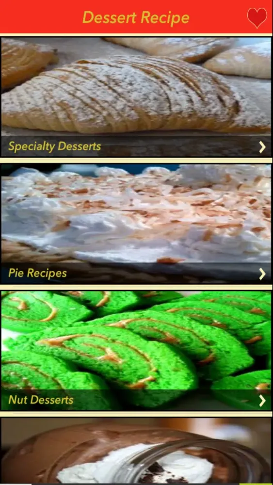 Скриншоты 3000+ Dessert Recipes
