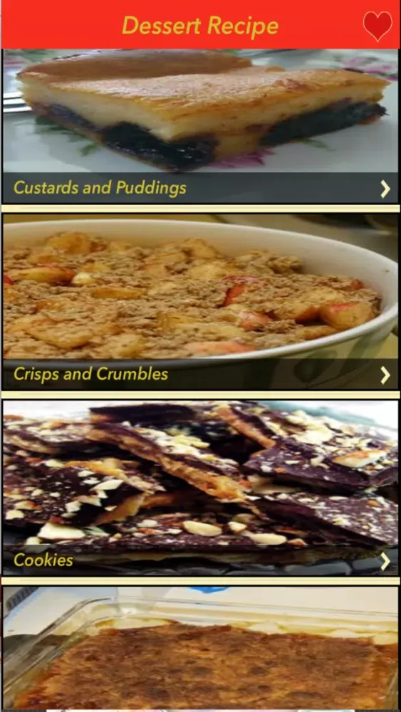 Скриншоты 3000+ Dessert Recipes