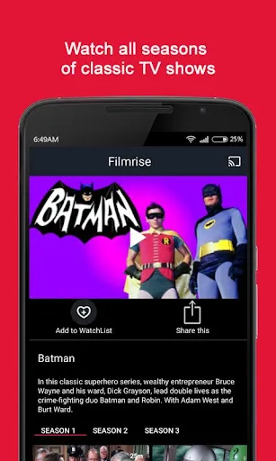 Скриншоты FilmRise - Movies and TV Shows