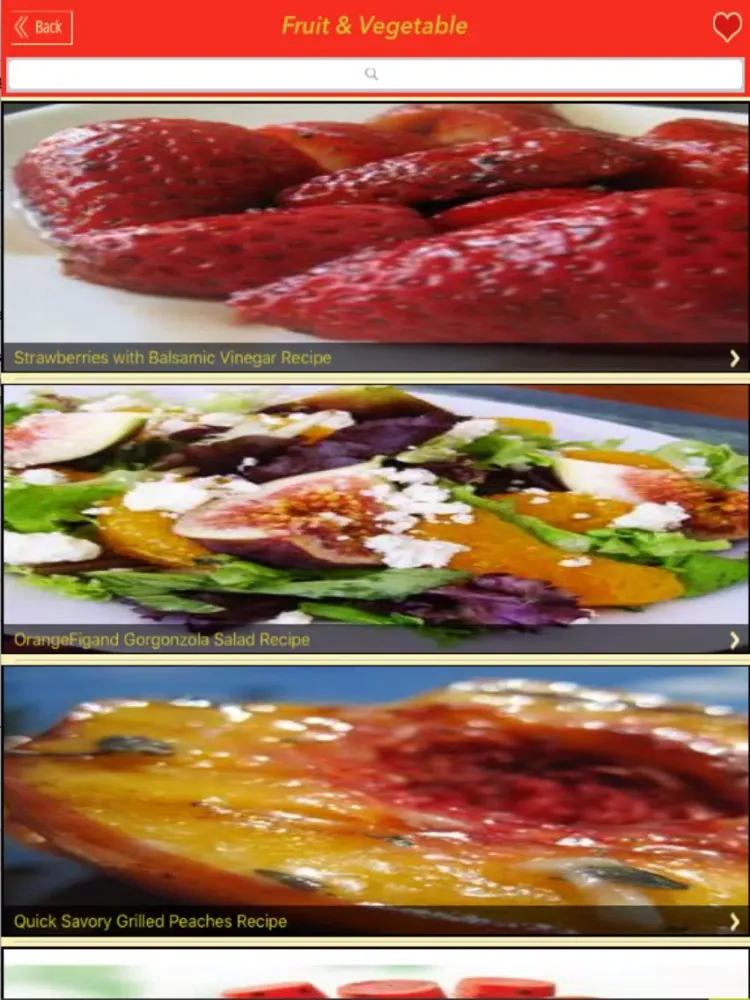 Tangkapan layar 1000+ Fruit&Vegetable Recipes iPad 