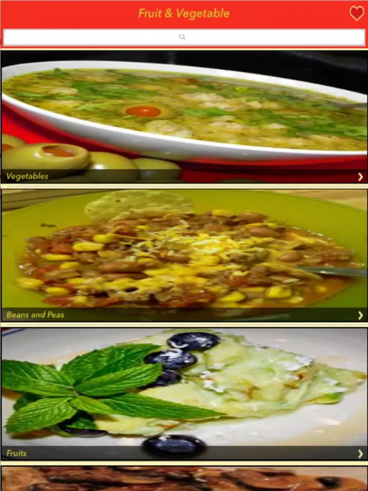 Tangkapan layar 1000+ Fruit&Vegetable Recipes iPad 
