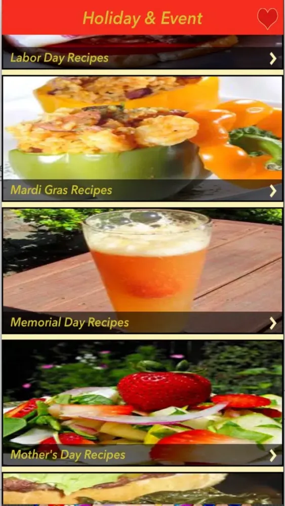 Скриншоты 5000+ Holiday&Event Recipes